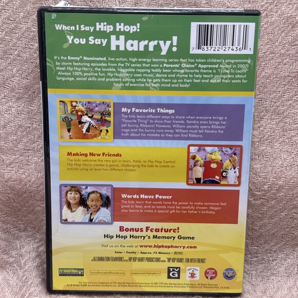 Hip Hop Harry (DVD, 2007) – Kids Learning & Dance Show - Picture 2 of 3